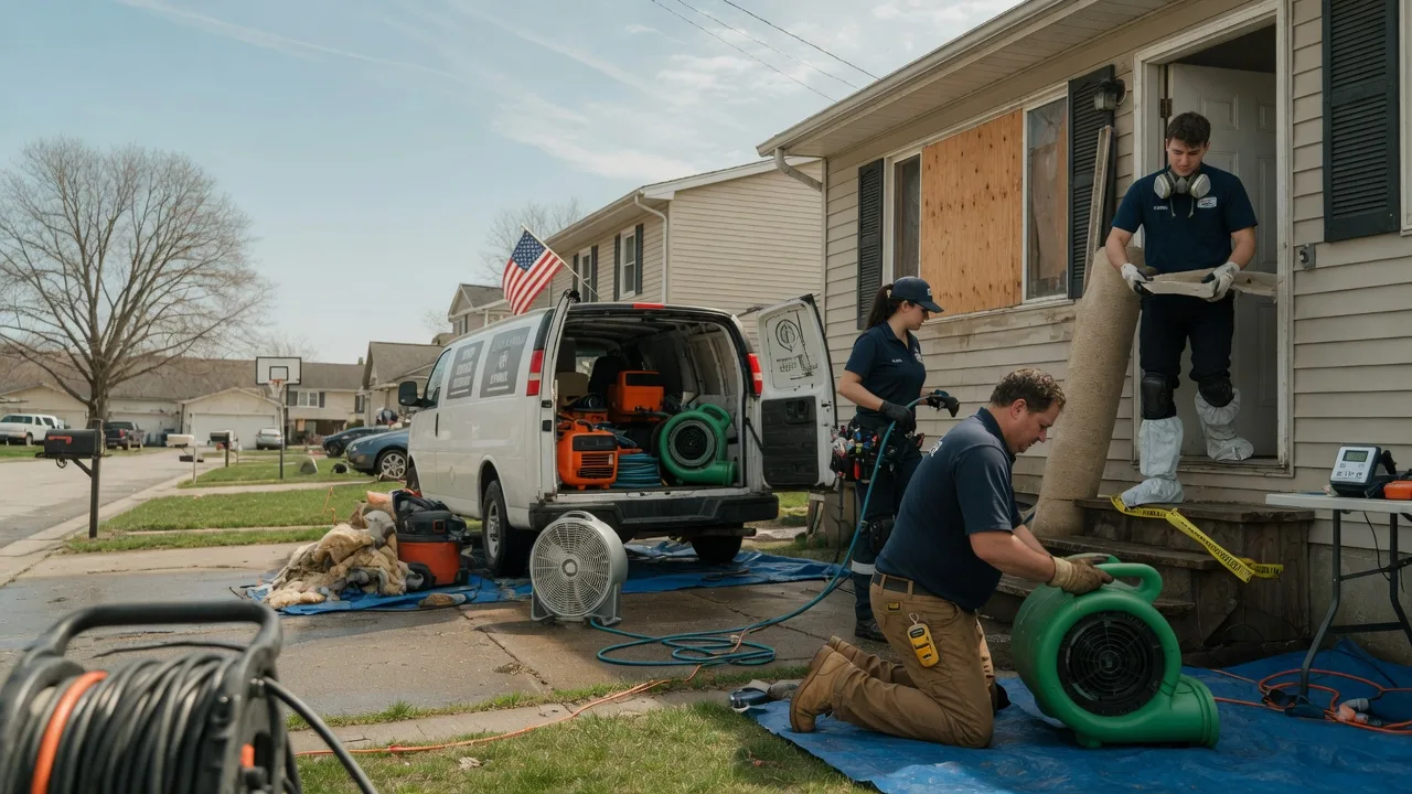 Water Damage Restoration in Lakefield, MN near me